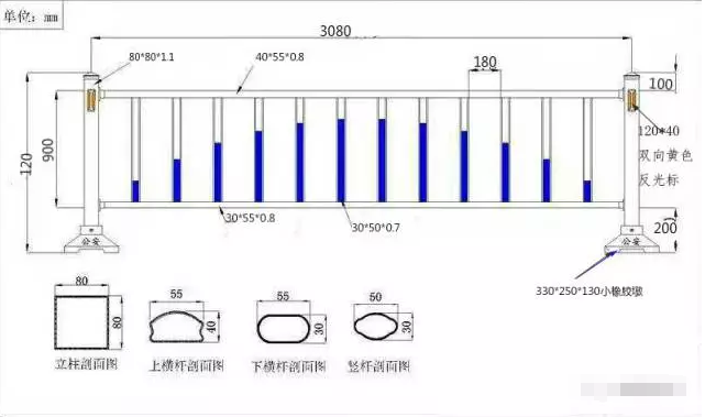 圍墻市政護(hù)欄有什么優(yōu)點(diǎn) 市政護(hù)欄